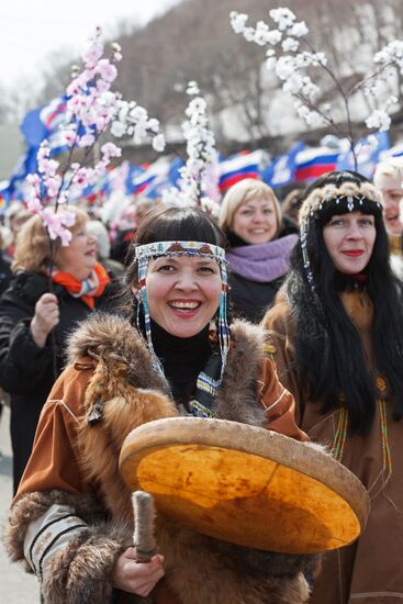 Первомайские шествия в регионах России