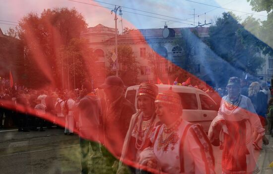 Празднование Первомая в Крыму