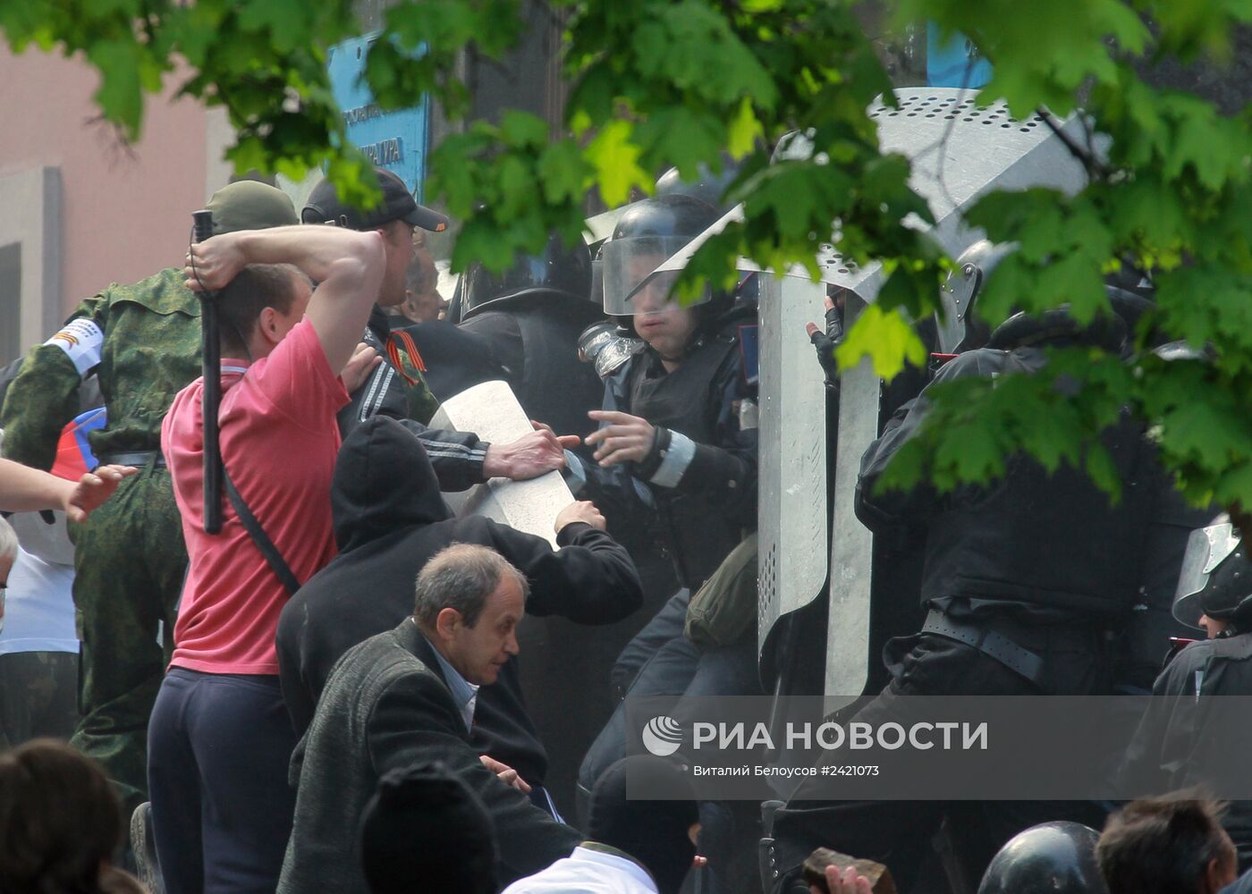 Сторонники федерализации захватили прокуратуру Донецкой области