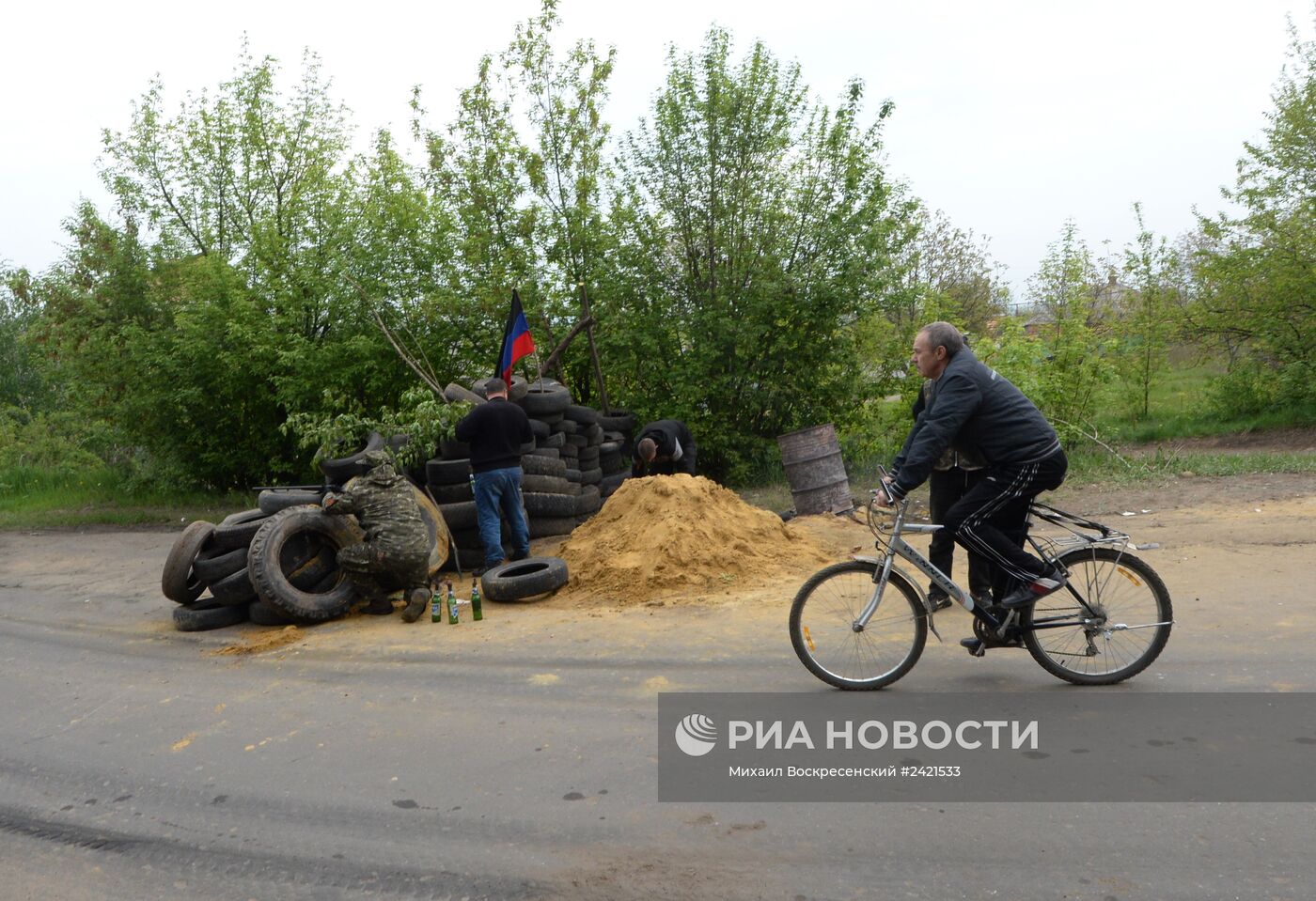 Украинские военные начали штурм города Славянска