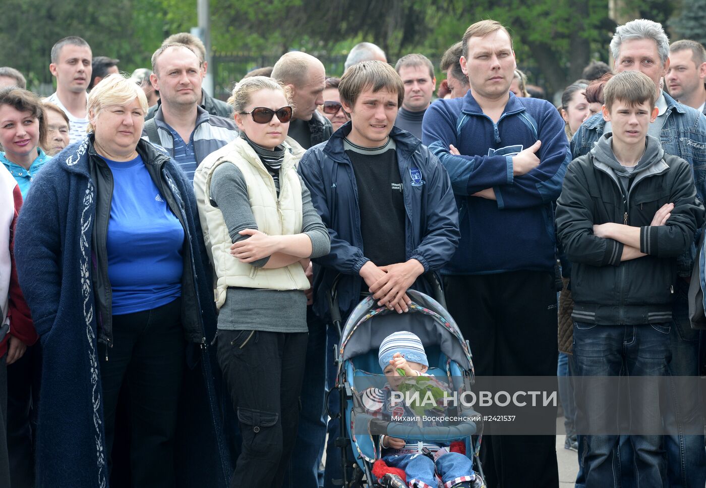 Украинские военные начали штурм города Славянска