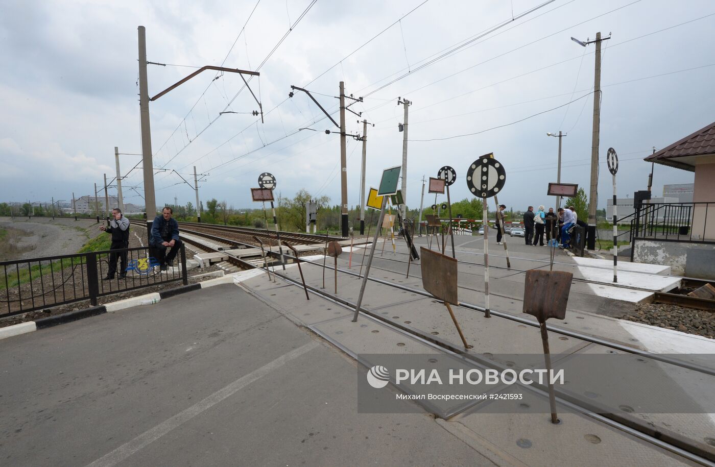 Украинские военные начали штурм города Славянска