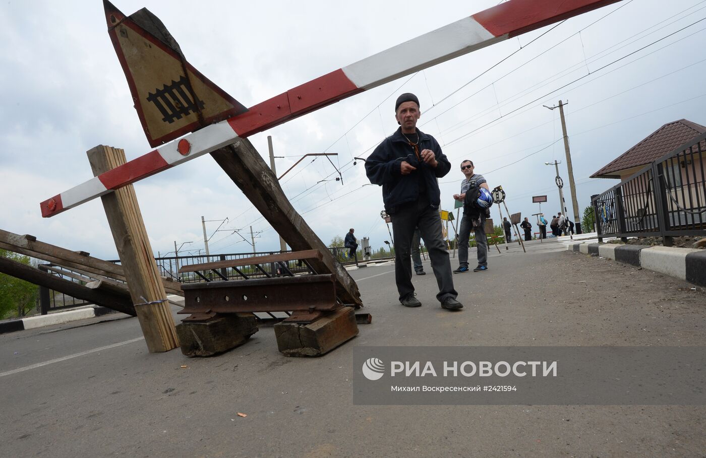 Украинские военные начали штурм города Славянска