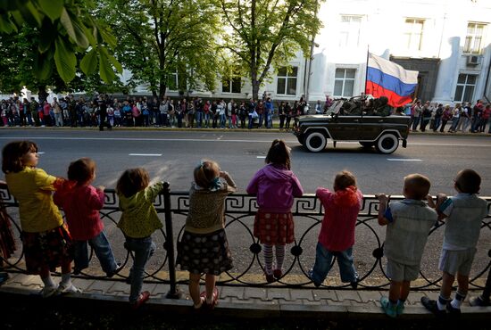 Репетиция Парада Победы в Севастополе