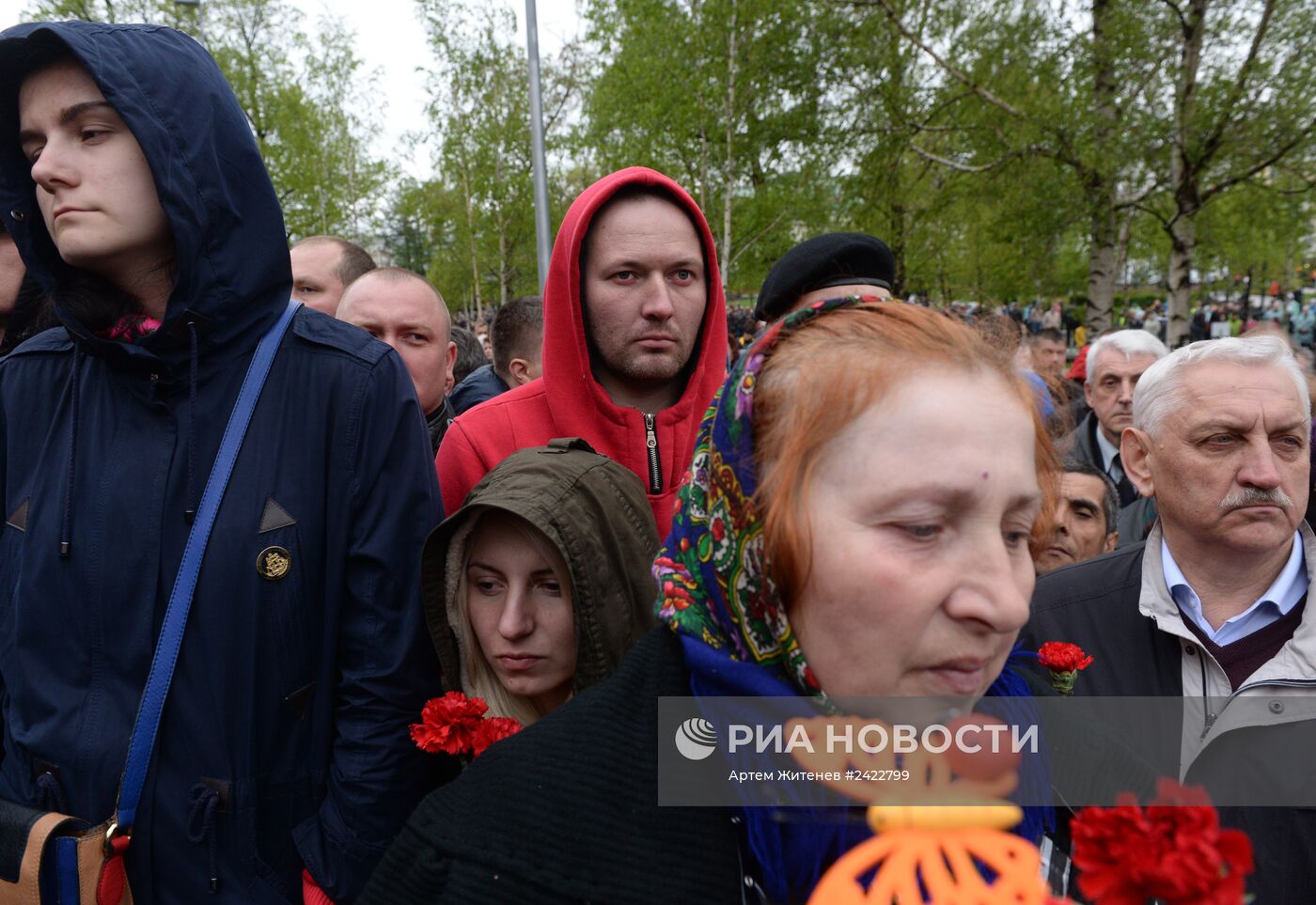 Акции памяти погибших в Одессе