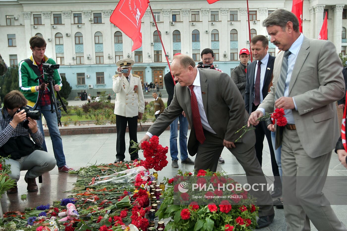 Рабочий визит Г.Зюганова в Республику Крым