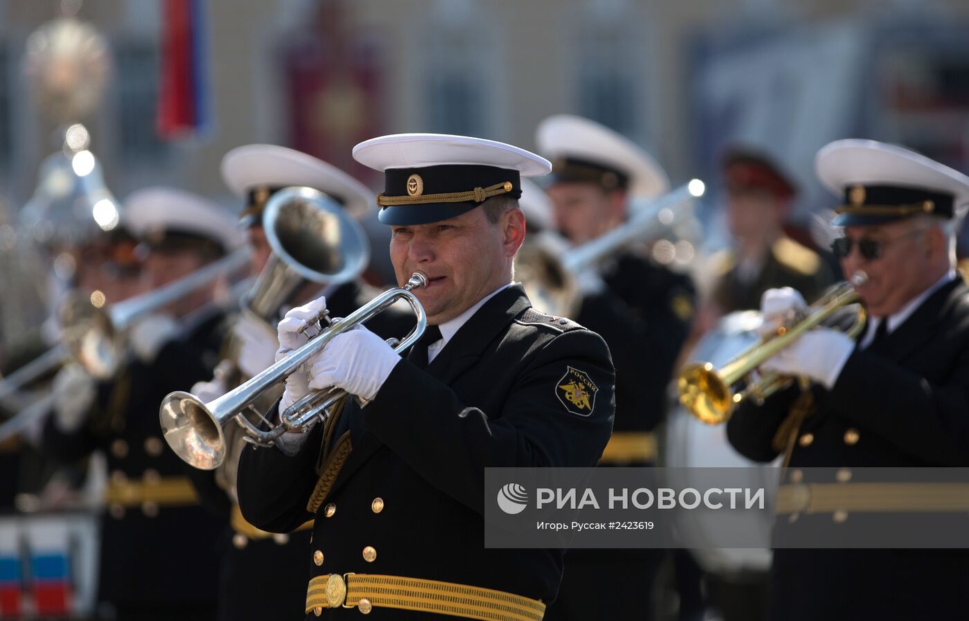 Генеральная репетиция Парада Победы в Санкт-Петербурге