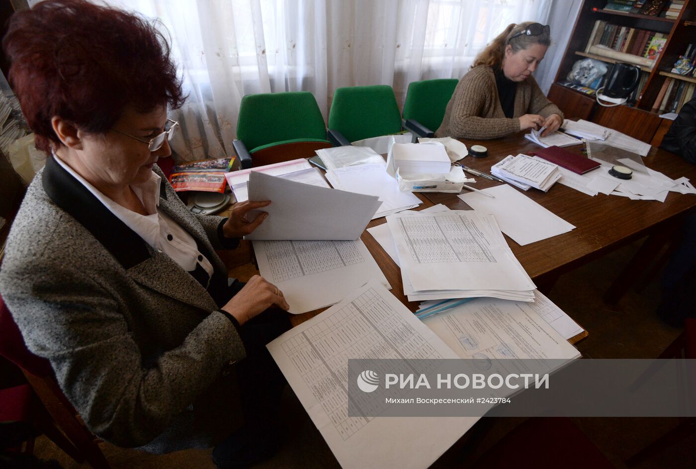 Подготовка к референдуму 11 мая в Славянске