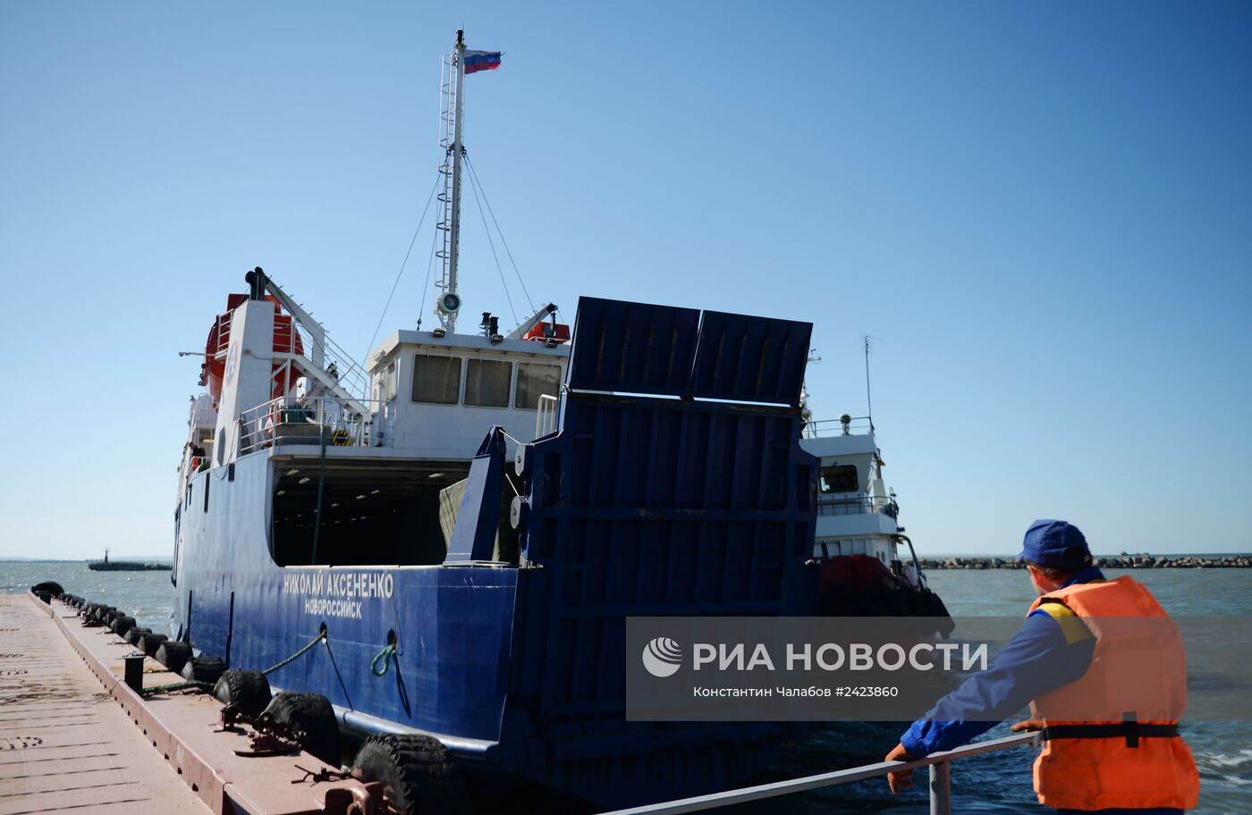 Керченская паромная переправа