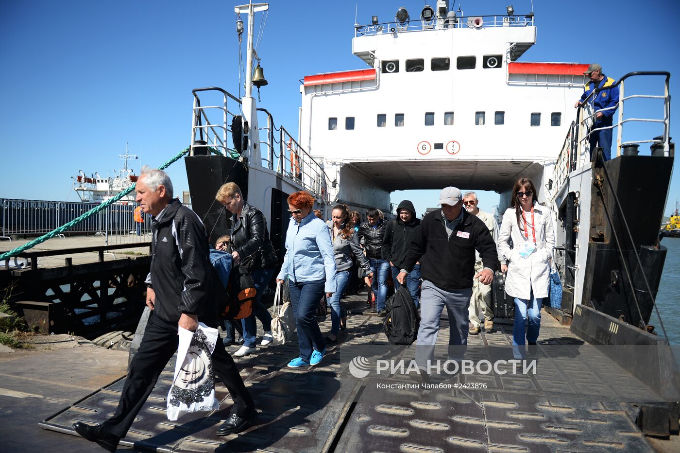 Керченская паромная переправа