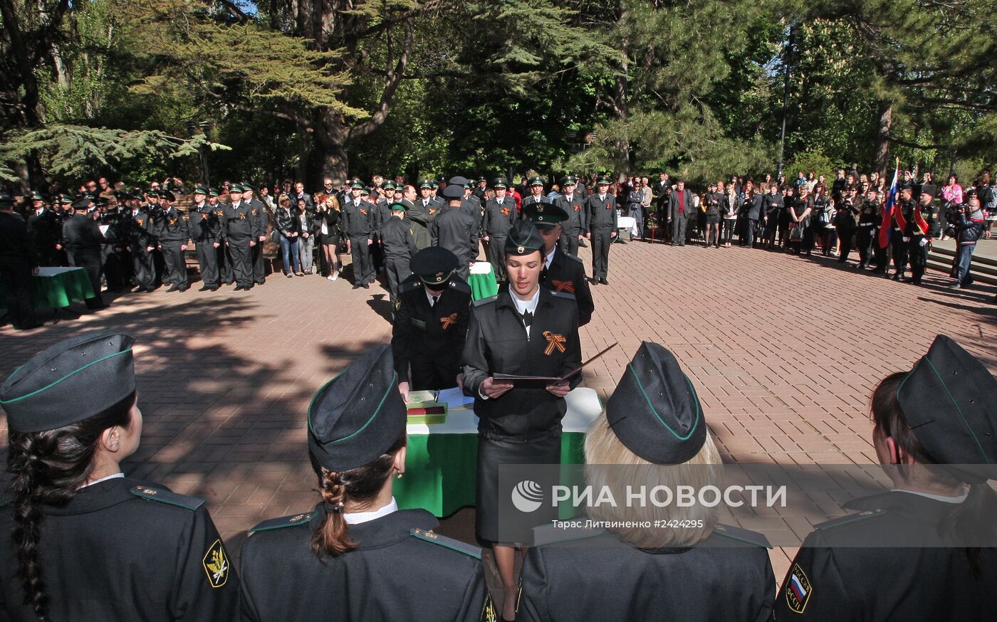 Церемония приведения к присяге судебных приставов в Симферополе