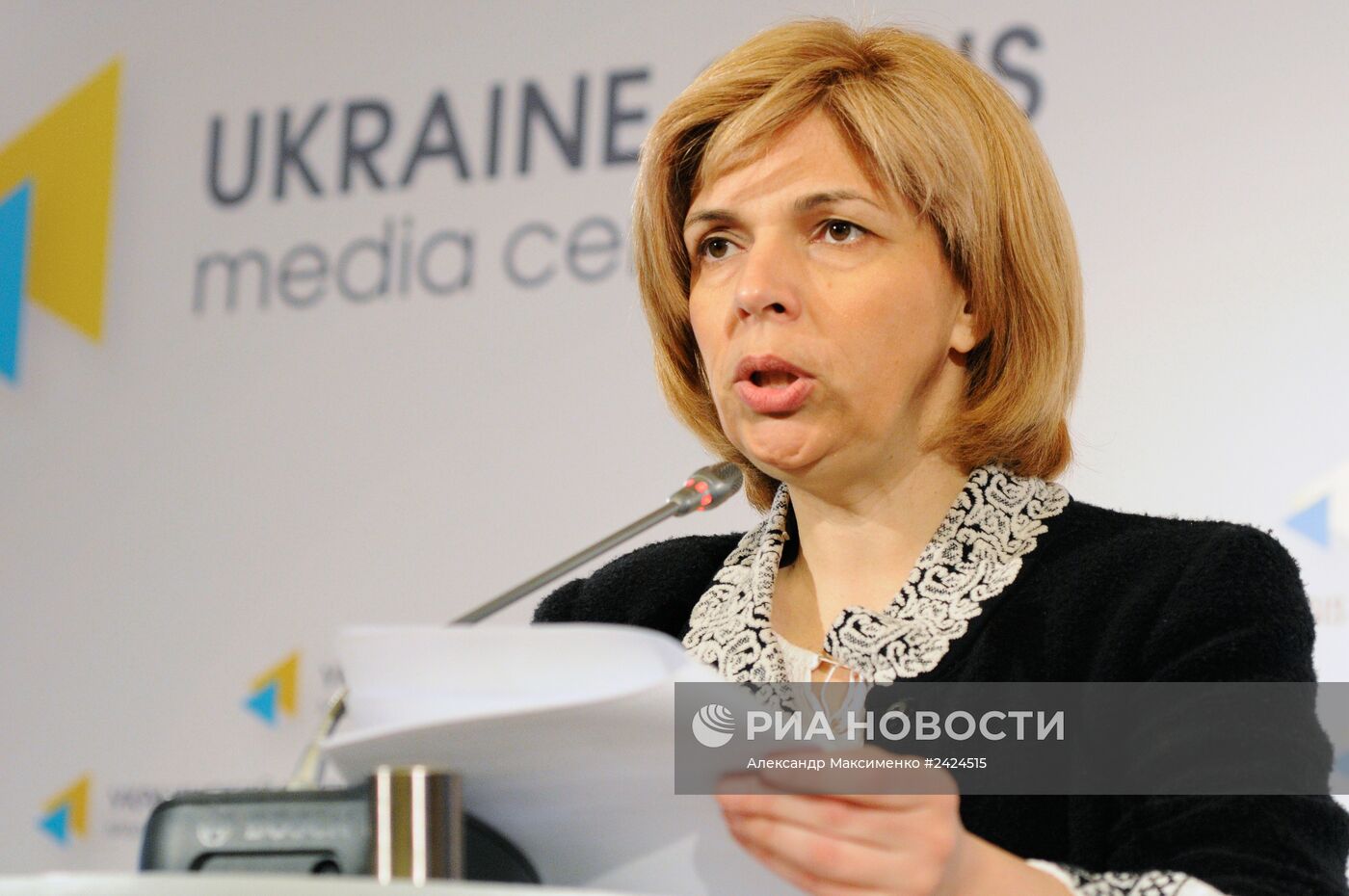 П/к кандидата на пост президента Украины О.Богомолец