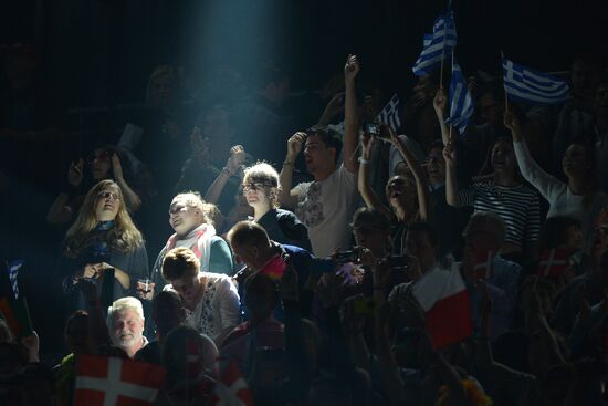 Второй полуфинал международного конкурса песни "Евровидение-2014"