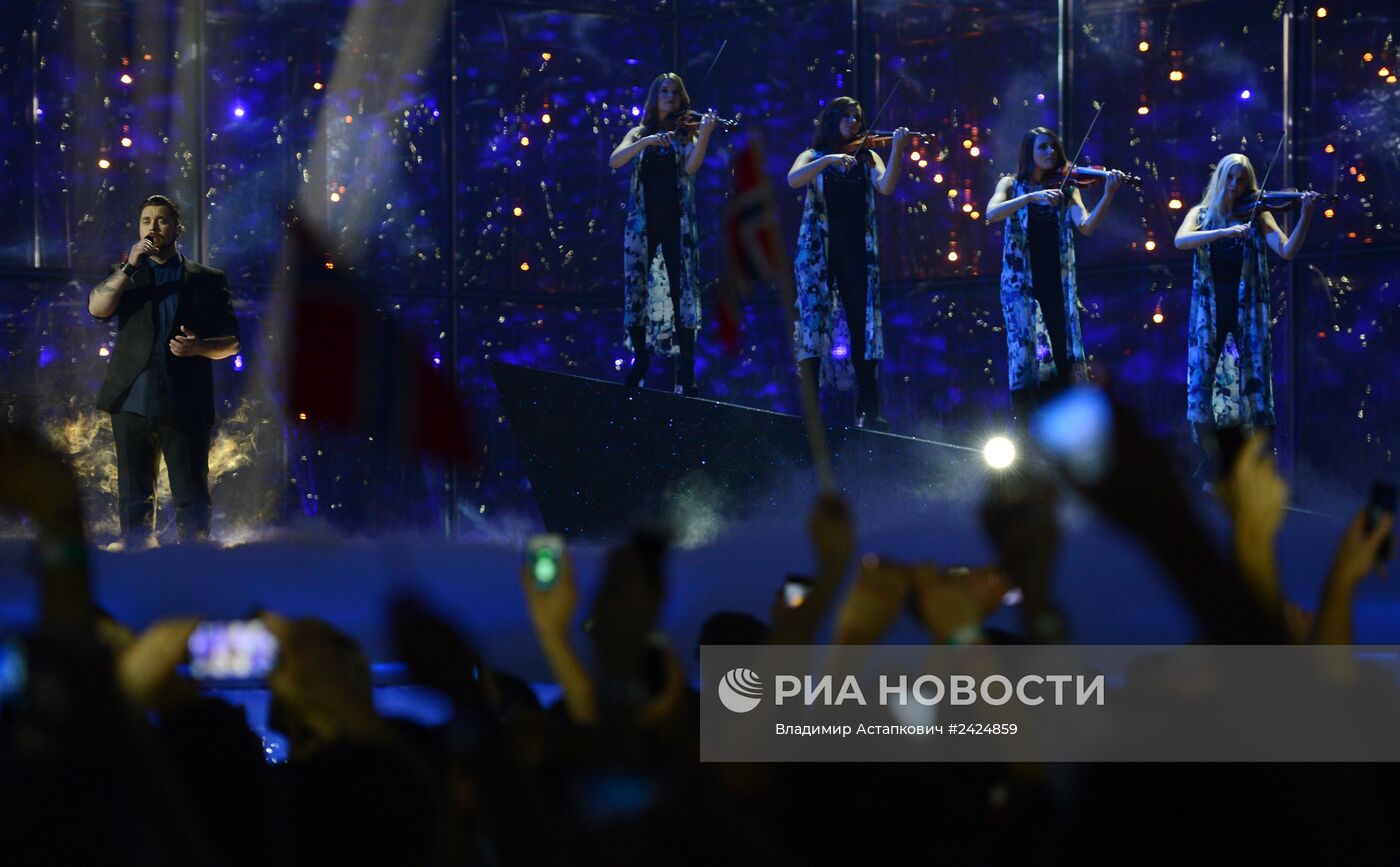 Второй полуфинал международного конкурса песни "Евровидение-2014"