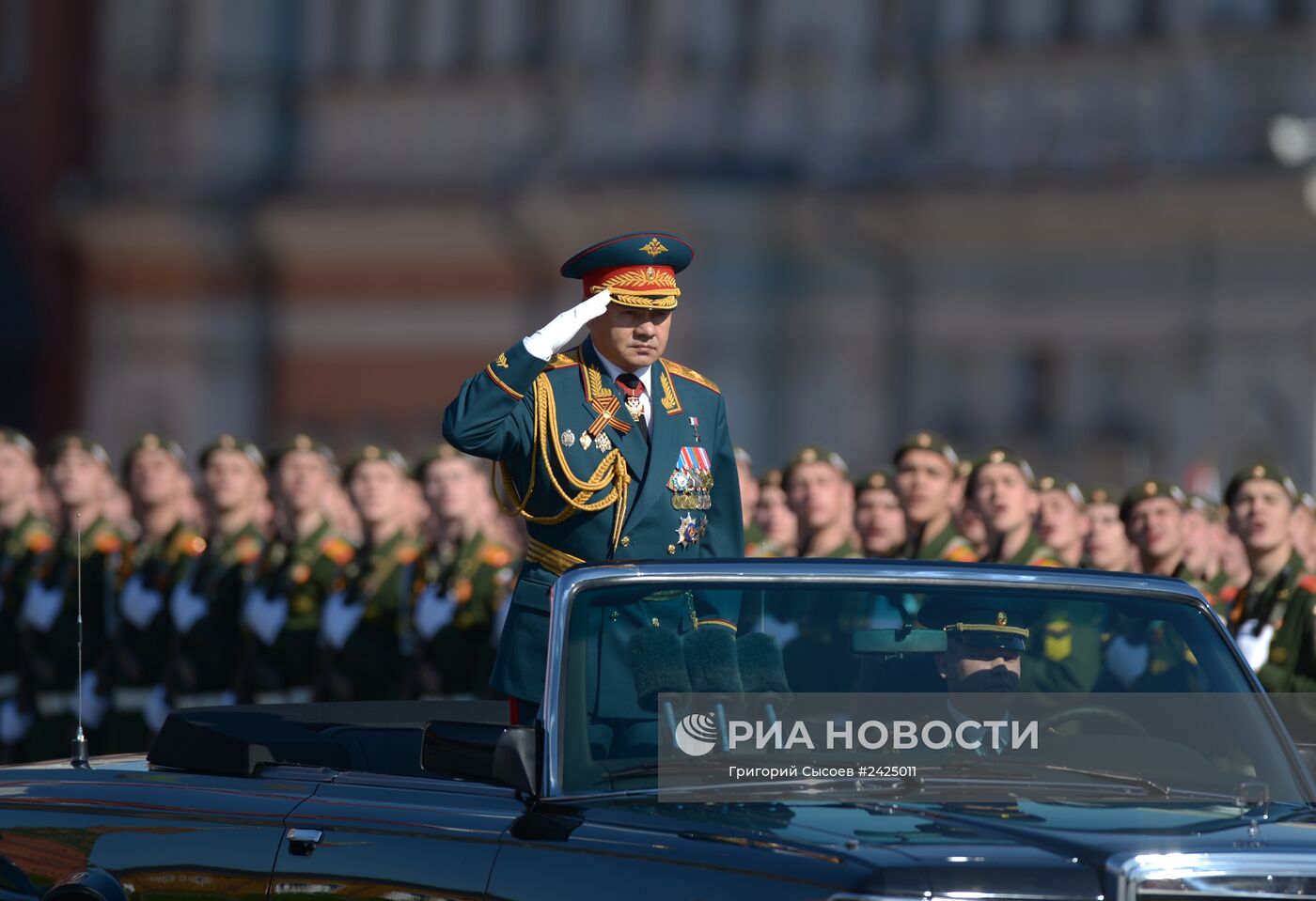 Военный парад, посвященный 69-й годовщине Победы в Великой Отечественной  войне | РИА Новости Медиабанк