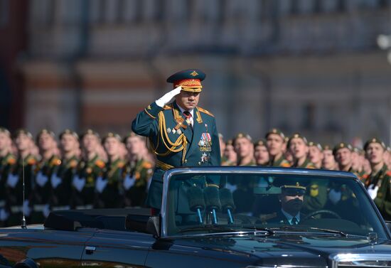 Военный парад, посвященный 69-й годовщине Победы в Великой Отечественной войне