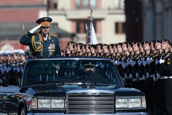 Военный парад, посвященный 69-й годовщине Победы в Великой Отечественной войне