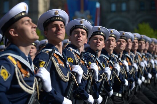 Военный парад, посвященный 69-й годовщине Победы в Великой Отечественной войне