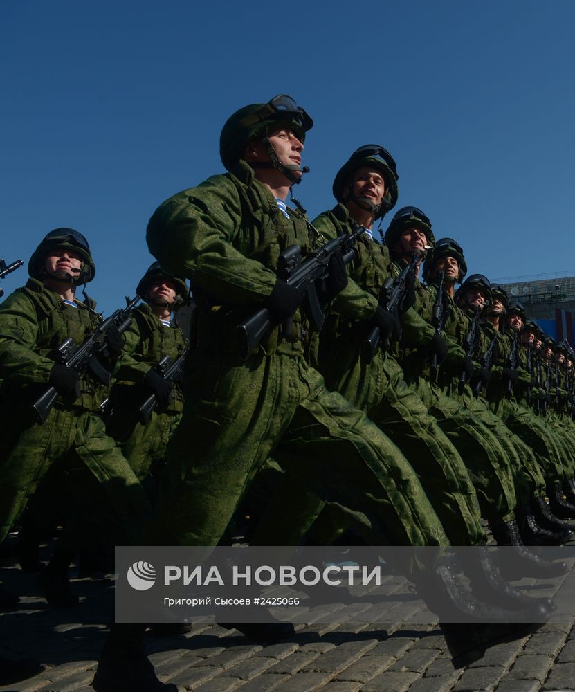 Военный парад, посвященный 69-й годовщине Победы в Великой Отечественной войне