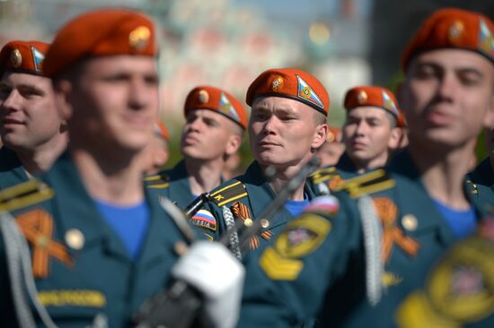 Военный парад, посвященный 69-й годовщине Победы в Великой Отечественной войне