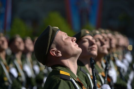 Военный парад, посвященный 69-й годовщине Победы в Великой Отечественной войне
