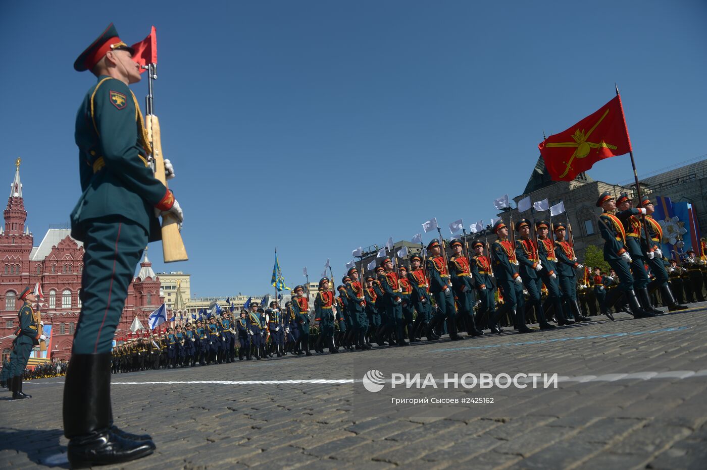 Военный парад, посвященный 69-й годовщине Победы в Великой Отечественной войне