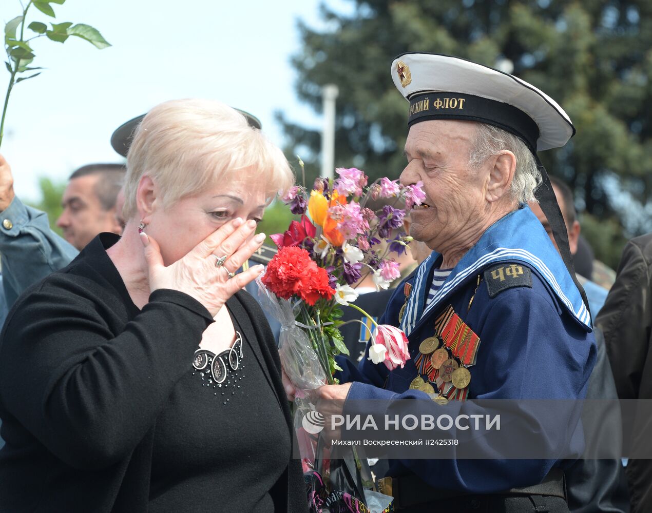 Праздничные мероприятия, посвященные 9 мая в Славянске