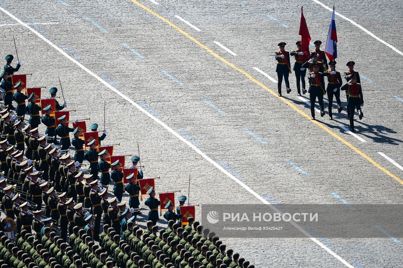 Военный парад, посвященный 69-й годовщине Победы в Великой Отечественной войне