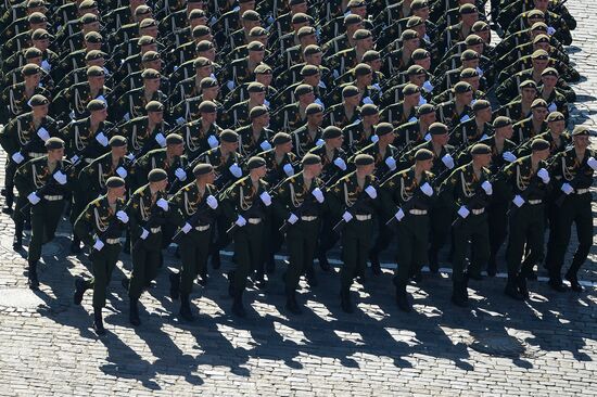 Военный парад, посвященный 69-й годовщине Победы в Великой Отечественной войне