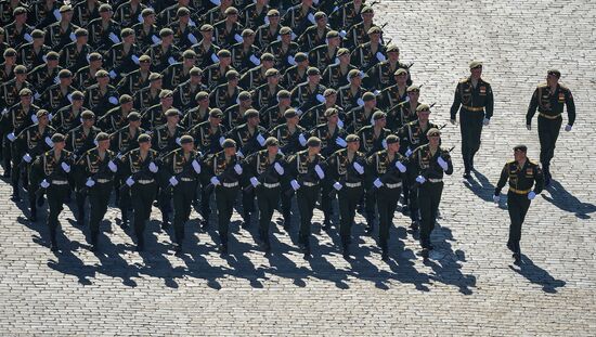 Военный парад, посвященный 69-й годовщине Победы в Великой Отечественной войне