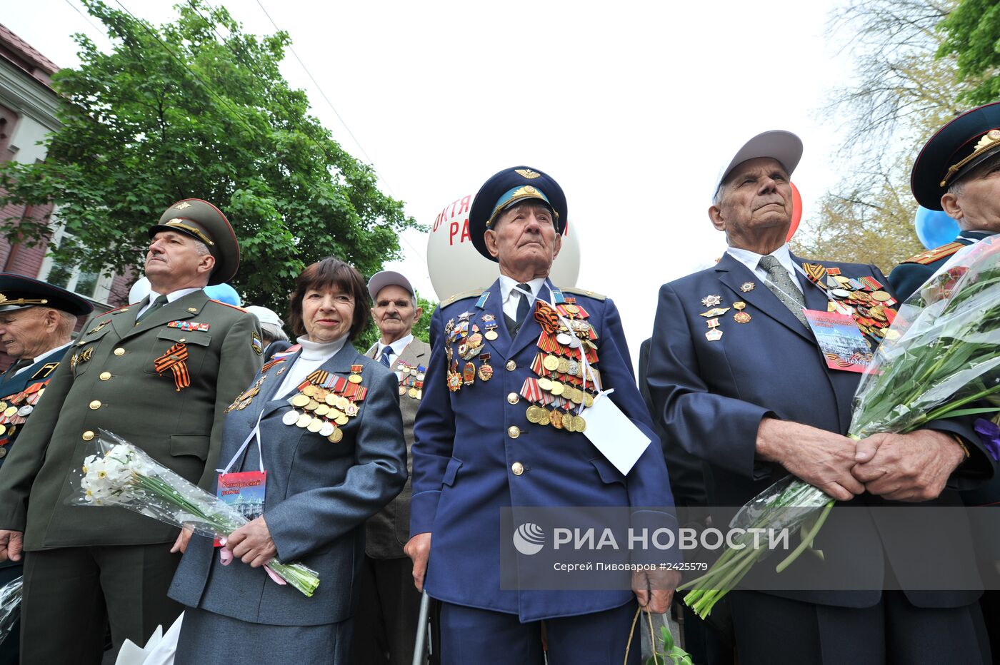 Празднование Дня Победы в регионах России