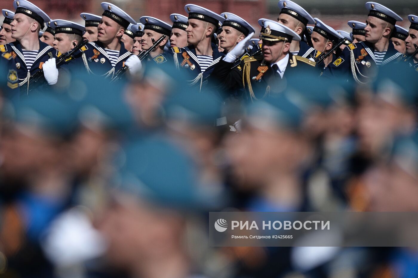 Военный парад, посвященный 69-й годовщине Победы в Великой Отечественной войне