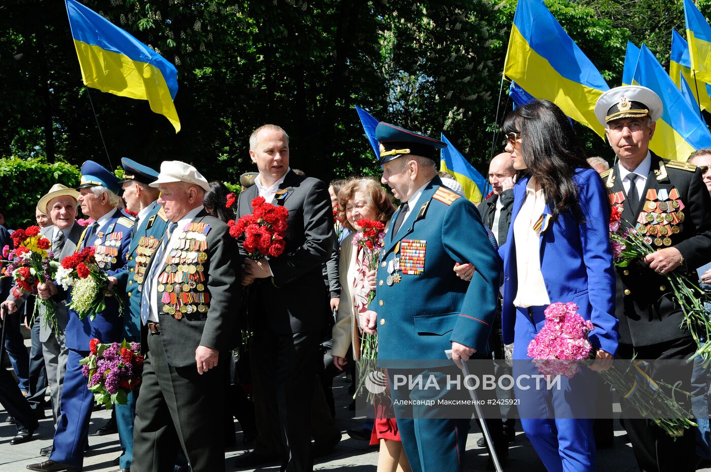 Мероприятия в честь Дня Победы на Украине