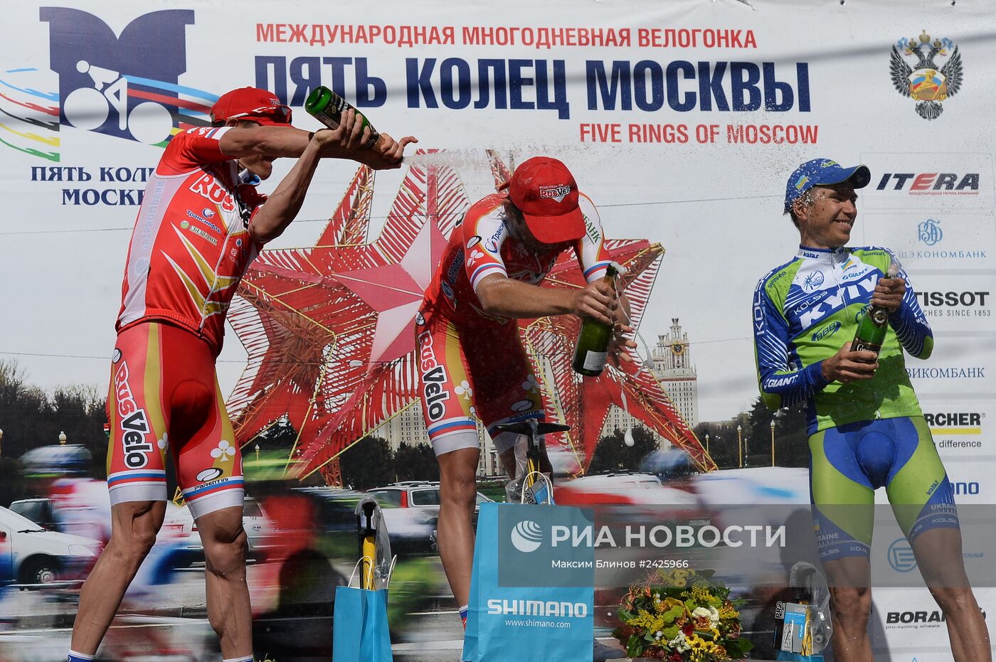 Велоспорт. Пять колец Москвы. Садовое кольцо