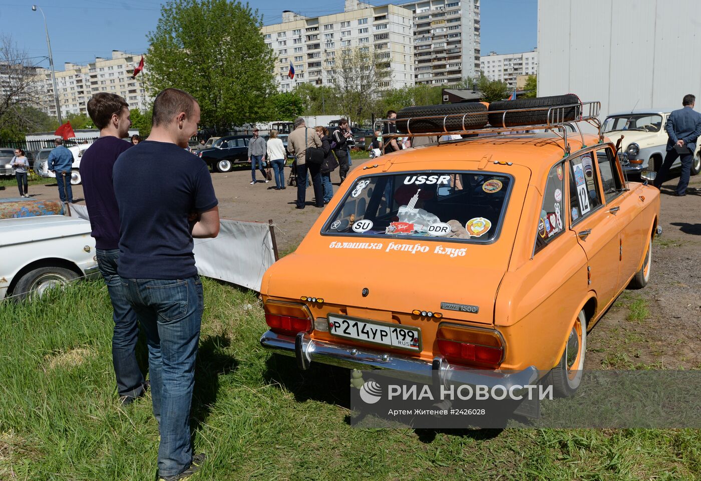 Празднование Дня Победы в Москве