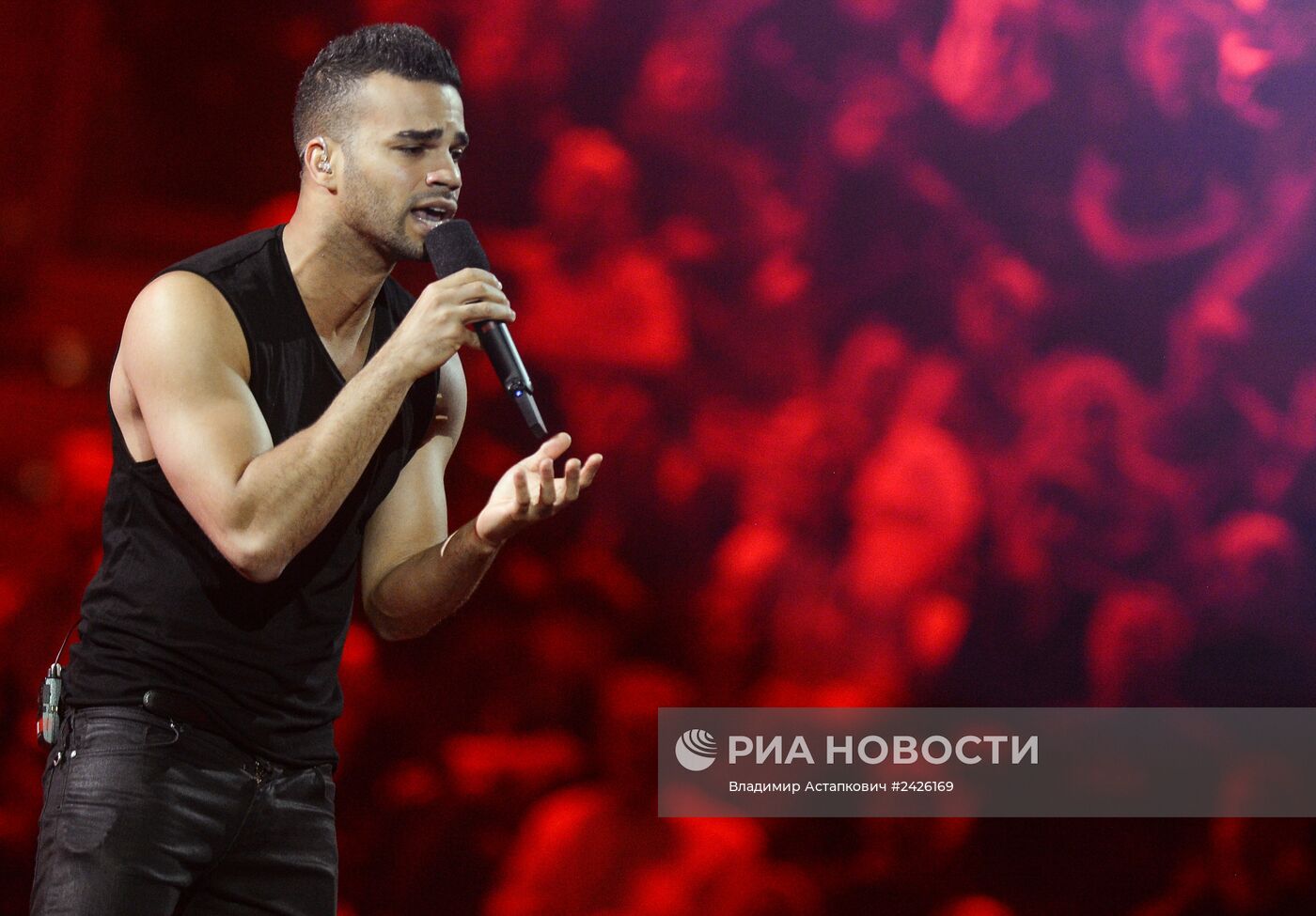 Репетиция перед финалом международного конкурса песни "Евровидения-2014"