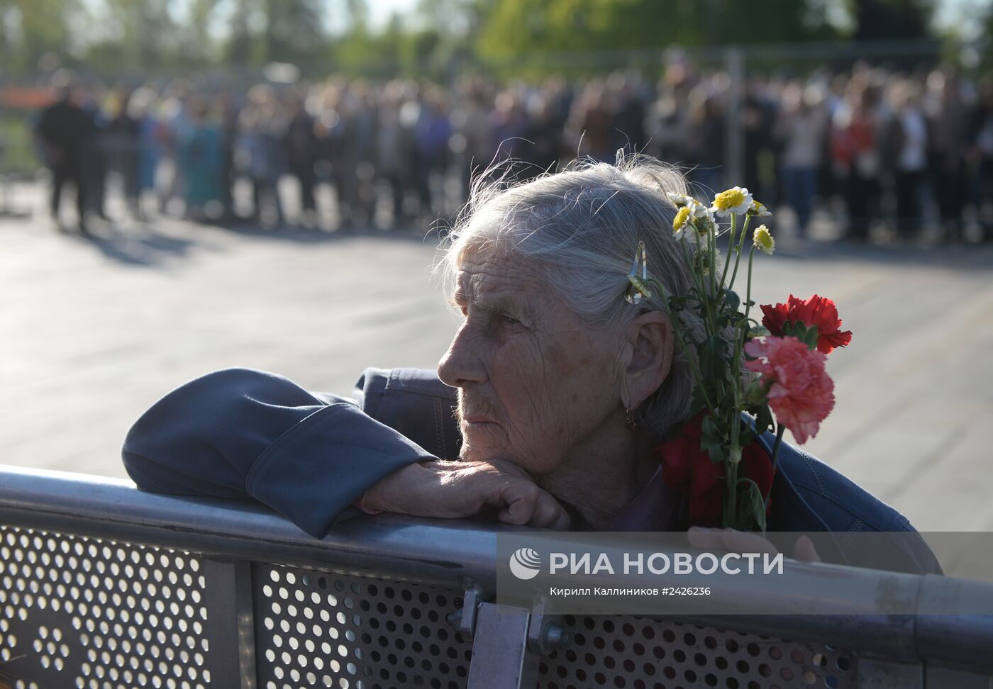 Празднование Дня Победы в Москве