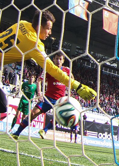 Футбол. РФПЛ. Матч ЦСКА - "Томь"