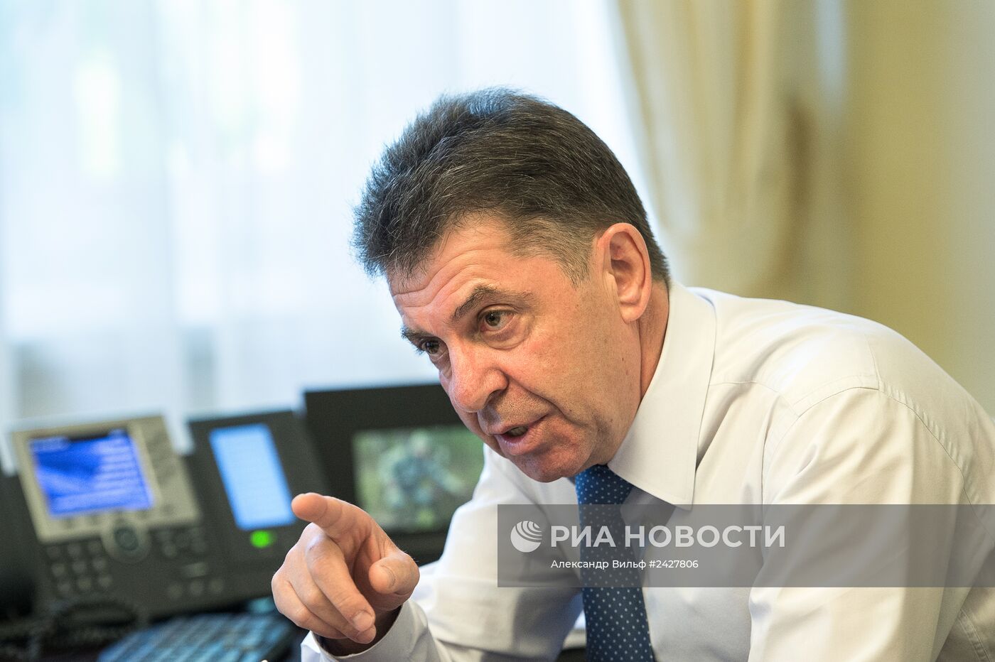 Кандидат на пост президента СБР Александр Кравцов
