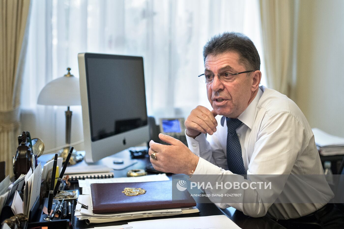 Кандидат на пост президента СБР Александр Кравцов