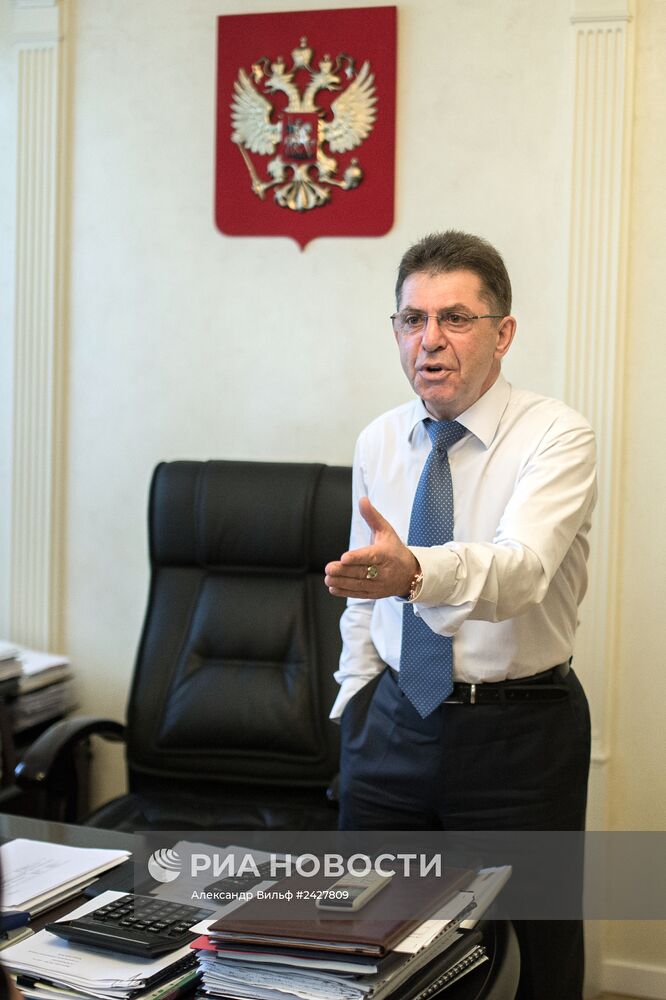 Кандидат на пост президента СБР Александр Кравцов