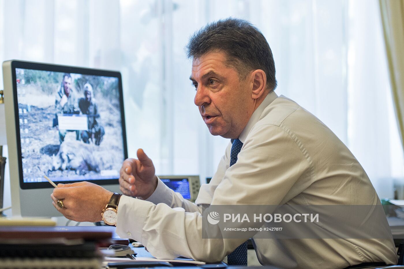 Кандидат на пост президента СБР Александр Кравцов