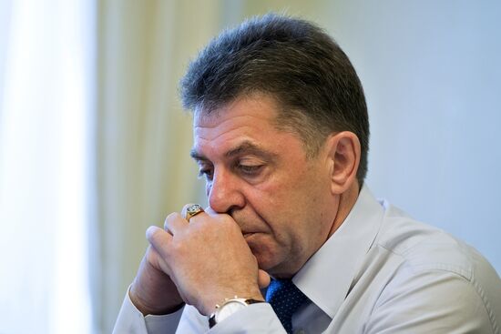 Кандидат на пост президента СБР Александр Кравцов