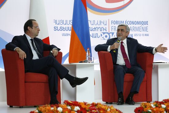 Государственный визит президента Франции Франсуа Олланда в Армению
