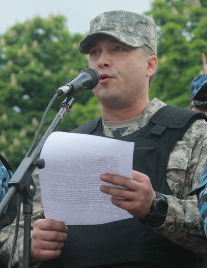 Концерт и митинг, посвященный референдуму о статусе Луганской республики