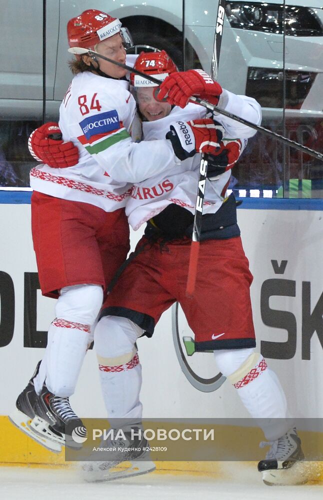 Хоккей. Чемпионат мира. Матч Швейцария - Белоруссия