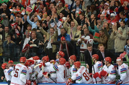 Хоккей. Чемпионат мира. Матч Швейцария - Белоруссия