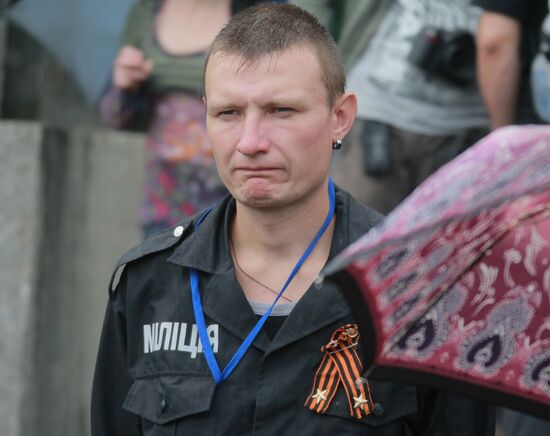 Концерт и митинг, посвященный референдуму о статусе Луганской республики