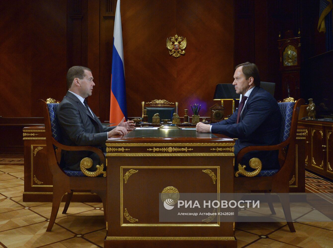 Встреча Д.Медведева и Л.Кузнецова