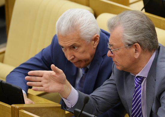 Пленарное заседание Госдумы РФ